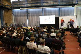 21. Fruehjahrsschule, Referent Veit Wank (Foto: IAT)