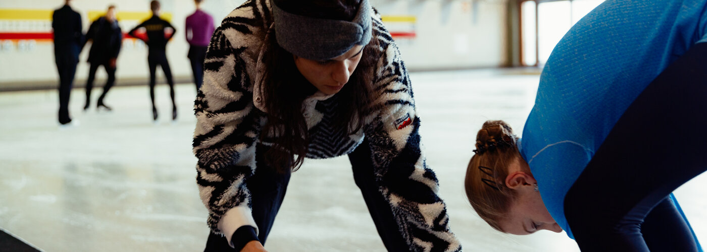 Nachwuchstraining Eiskunstlauf (Foto: Patrice Marker)