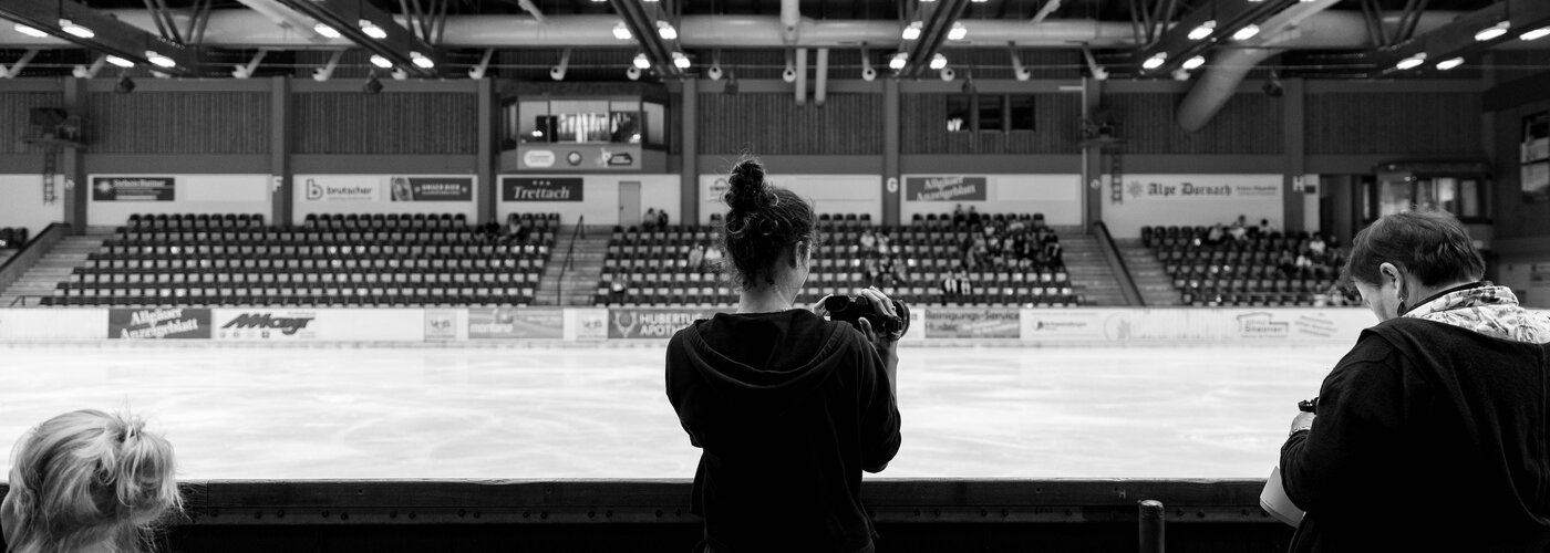 Videoanalyse Eiskunstlauf (Foto: Patrice Marker)